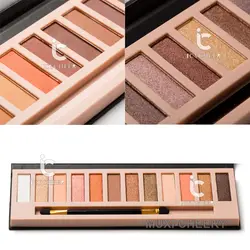 ICYCHEER Makeup12Colors Голый косметическая Красота тени Shimmer матовая палитра теней