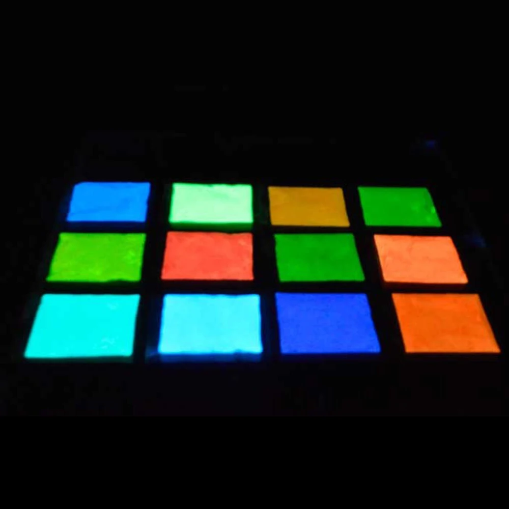 

10g/Bag Colorful Fluorescent Sand Bright Luminous Glow Sand Pigment Glow in the Dark Powder Wishing Bottle Decoration