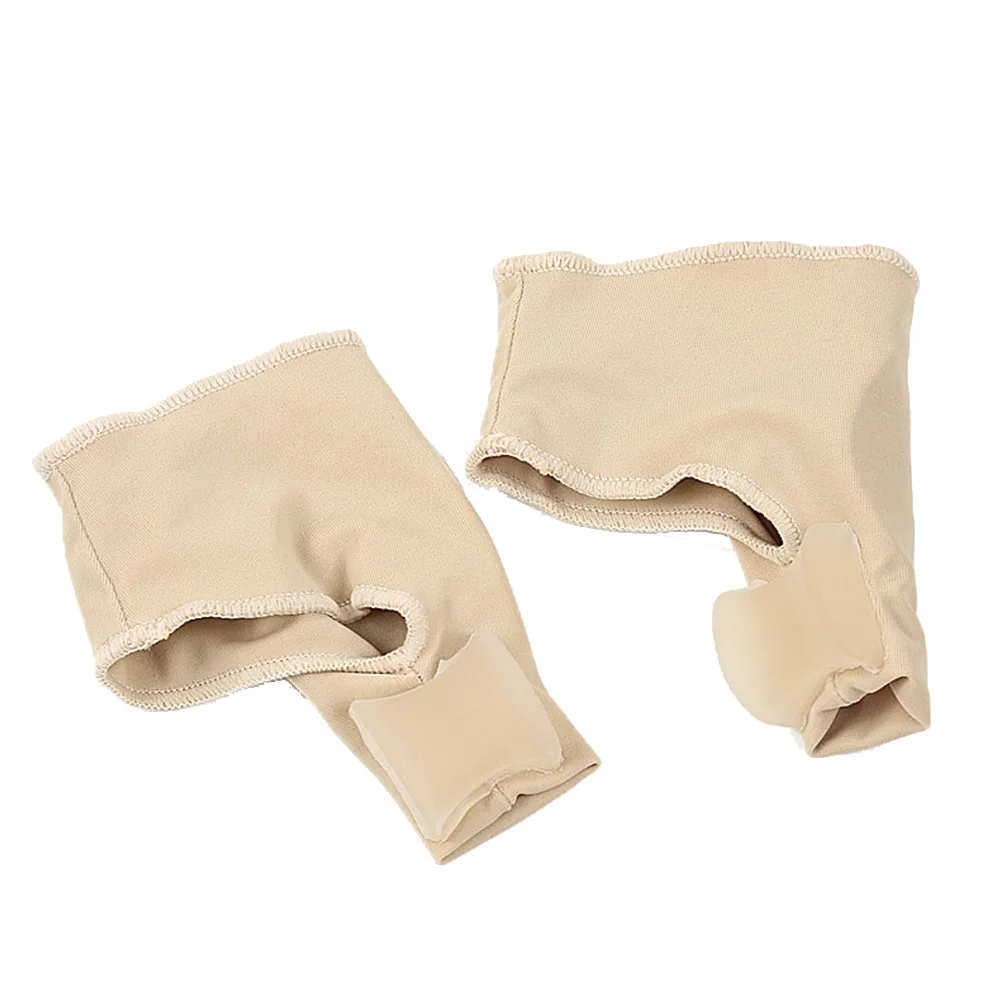 2Pcs Pedicure Sock Straightener Toe Separator Hallux Valgus Bunion Corrector Orthotics Feet Bone Thumb Adjuster Correction