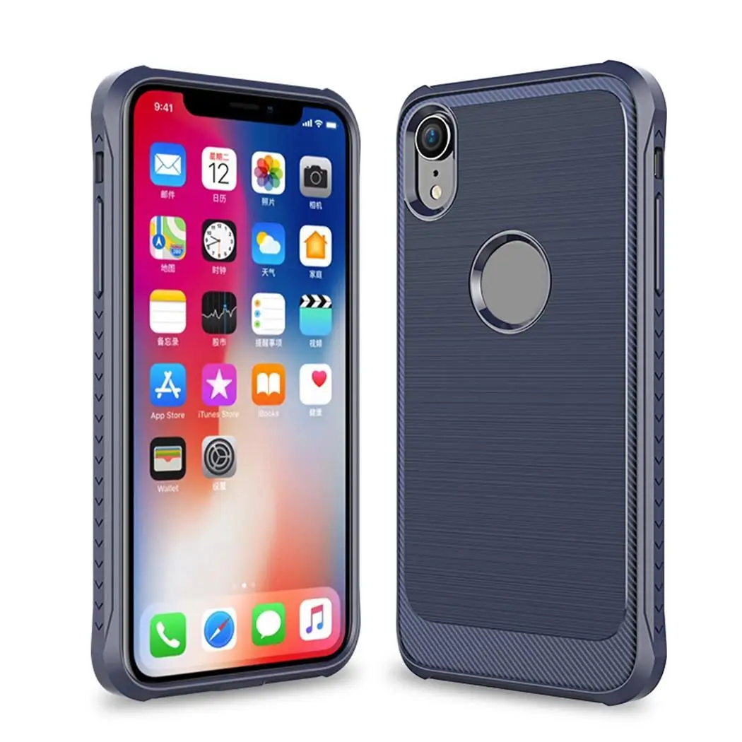 

Brushed Soft TPU Phone Protective Case Back Anywhere You Need Cover For Easy to install and take off. iPhone