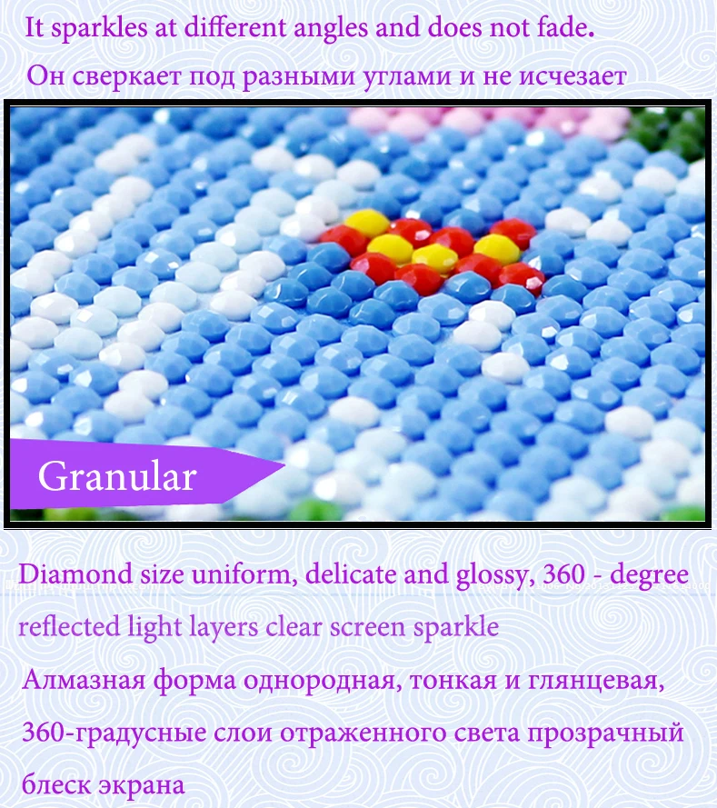 DIY Алмазная картина полная бриллиантов кошачья палочка алмазная вышивка