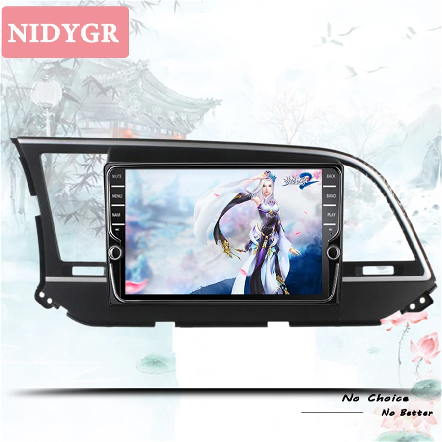 Discount 8" IPS Android 9.1 Octa Core Car DVD Player For HYUNDAI Elantra Avante 2016 2017 2018 2019 4G+64G ROM GPS Radio Stereo CarPlay 5
