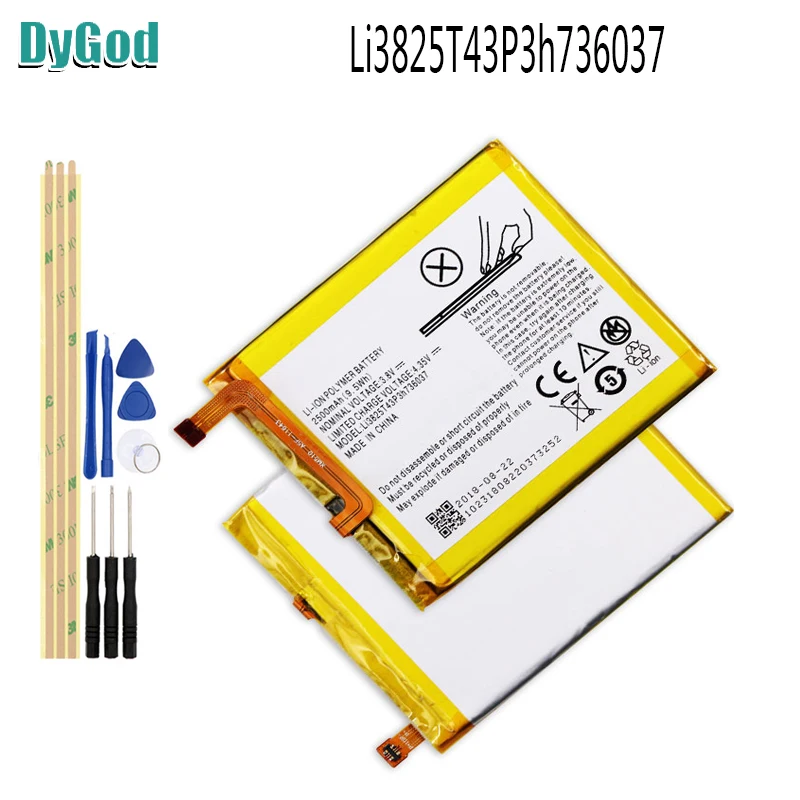 

Li3825T43P3h736037 Battery For ZTE BV0720 For ZTE Blade A2 For ZTE Blade V7 Lite Dual SIM Batterie Bateria 2500mAh+Tools