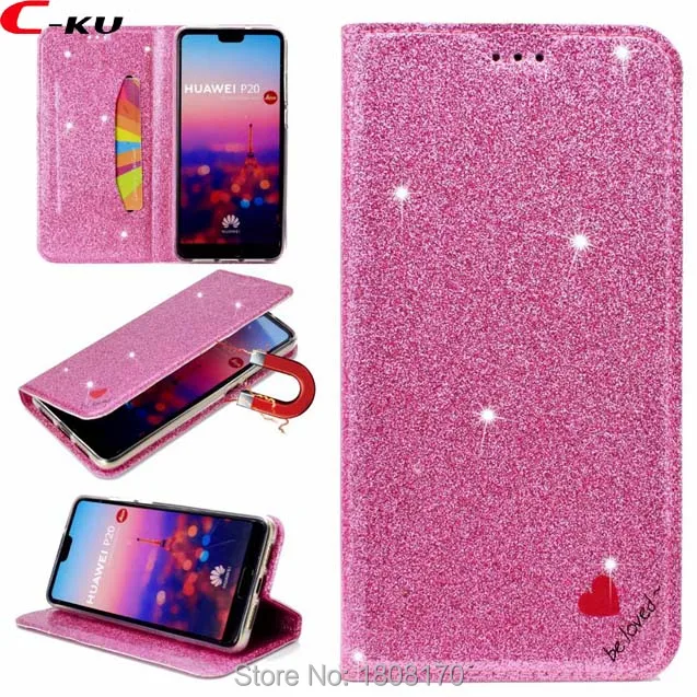 C-Ku Be Love Магнитный Флип-Бумажник кожаный чехол FFor Huawei P20 Pro Mate10 Lite для Iphone X XS 8 7 с