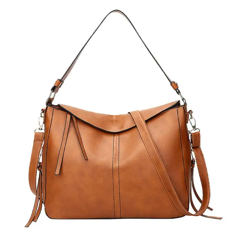 Soft Leather Large Totes Bag Satchel Shoulder Handbags Sling Crossbody