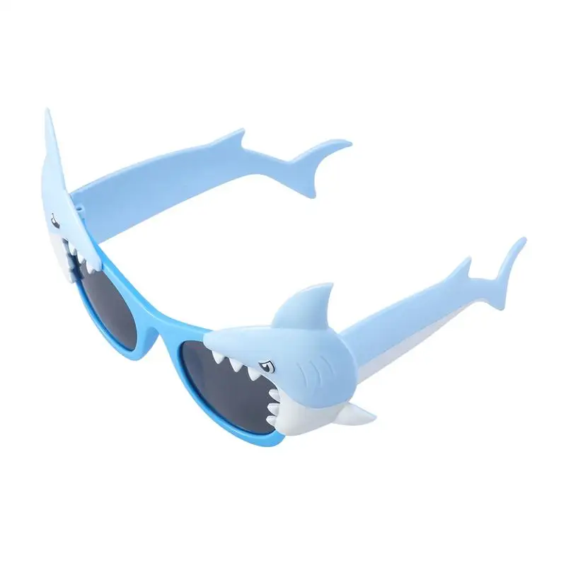 

1PC Decorative Funny Creative Photo Booth Props Shark Style Glasses Eyeglasses Frames for Birthday Party Festival Decoration