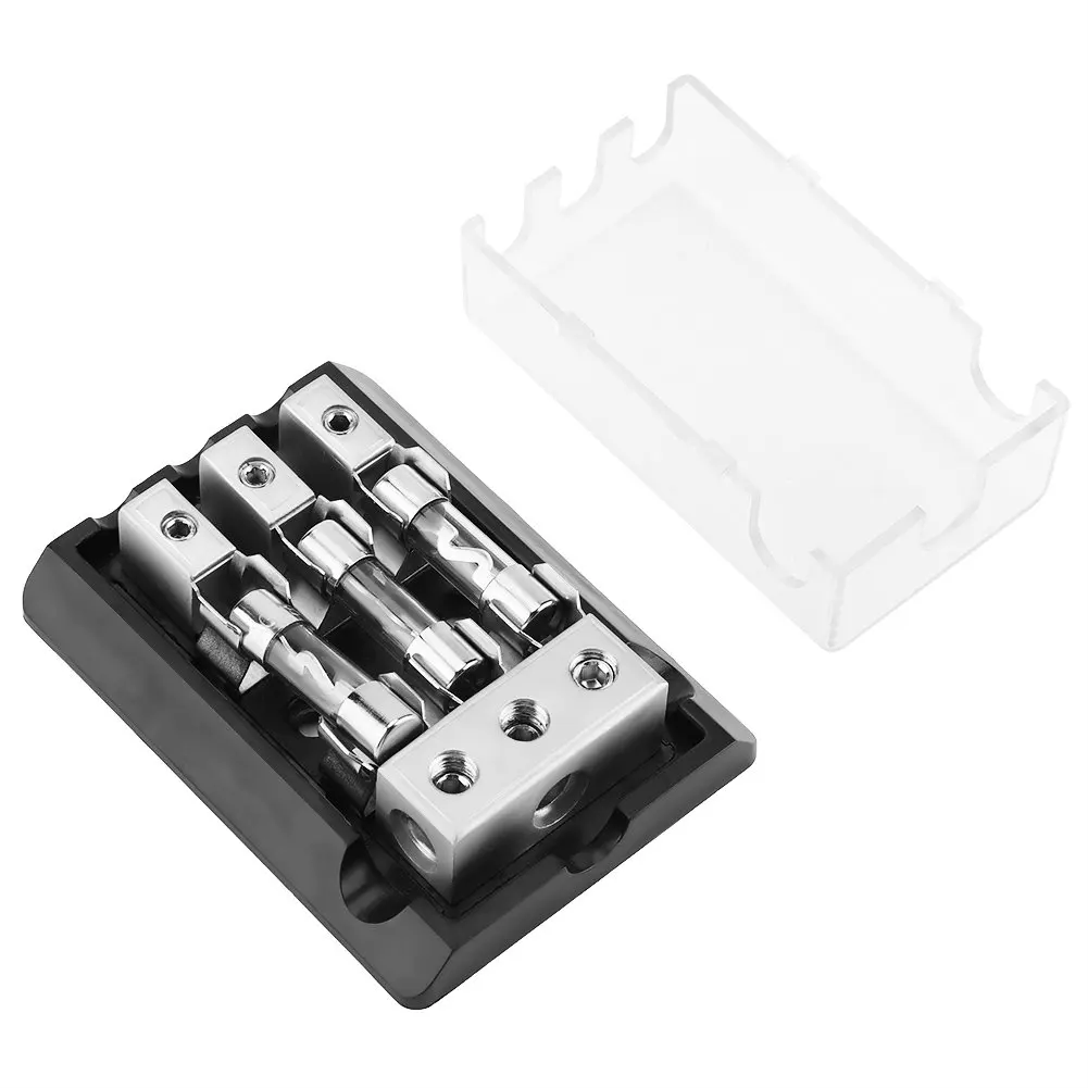 Car Stereo Fuse Holder, Auto Agu Audio Fuse Box Power ... audio fuse box 
