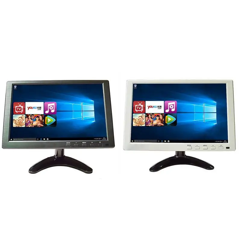 

LED Display Monitor 10.1 Inch Mini Ultra Thin HDMI Desktop Remote Control HD LCD TV Computer Monitor