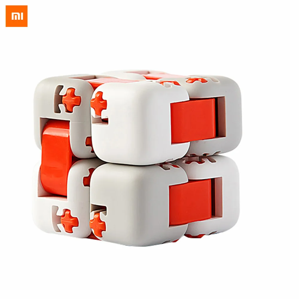 

Original Xiaomi Mitu Cube Spinner Finger Bricks Intelligence Toy Smart Finger Toys Mi Portable Building Blocks For Gift and Kid
