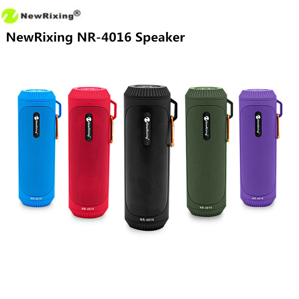 NewRixing NR 4016 открытый беспроводной Bluetooth Портативный Стереодинамик плеер