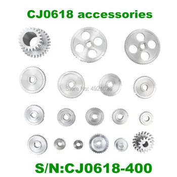 Price Free Shipping 18pcs/set CJ0618 Machine Tool Gear Metal Gears Micro Lathe Gear Metal Cutting Gears Kit High Quality