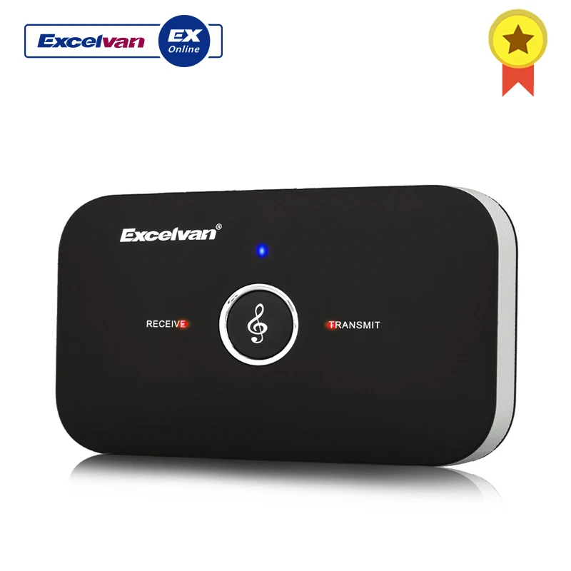 Excelvan Bluetooth RT-B6 адаптер HIFI беспроводной аудио Bluetooth приемник и передатчик с 3,5 мм аудио для ТВ MP3 ПК