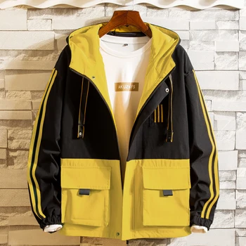 

Coat Men's Wear 2019 Spring Clothes New Pattern Korean Trend Handsome Leisure Work Jacket Male windbreaker streetwear Fashion