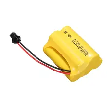 Ni Cd 6V 900mAh SM2P Plug Rechargeable Battery For LED Solar Lamp Light LED RC Racing