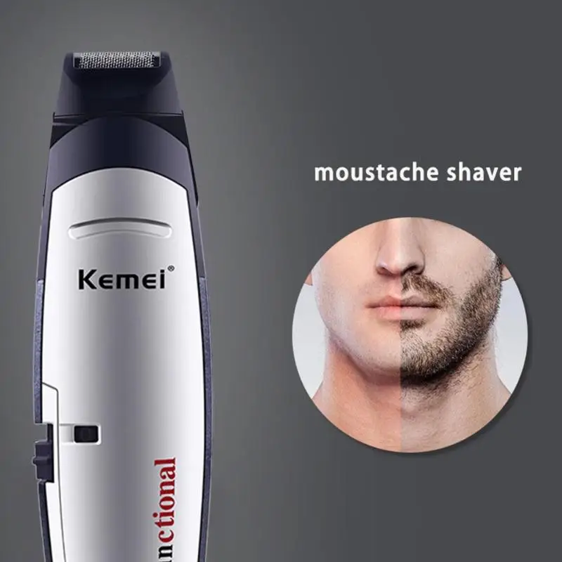 

5 in 1 Rechargeable Electric Hair Clipper Shaver Cleaning Brush Nose Face Care Cutting Machine Trimmers