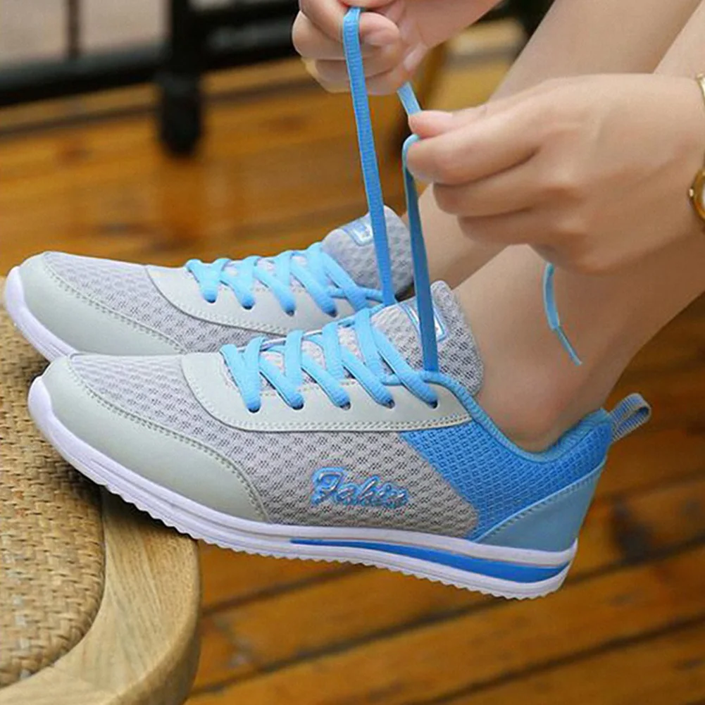 

Women Light Running ShoesPlus Size Women Mesh Breathable Sport Shoes Girls Trainers Sneakers zapatillas deportivas