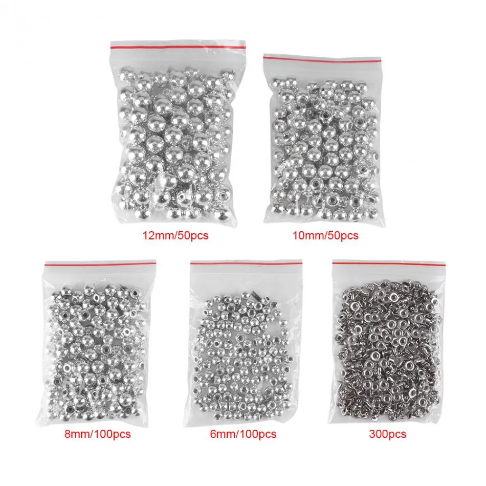 

300Pcs 6mm 8mm 10mm Mix Sizes Rivets Stud Button Leather Craft Bag Jeans Decor