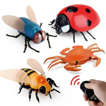 

RCtown Simulate Animal Shape Infrared Remote Control Light Music Prank Toy