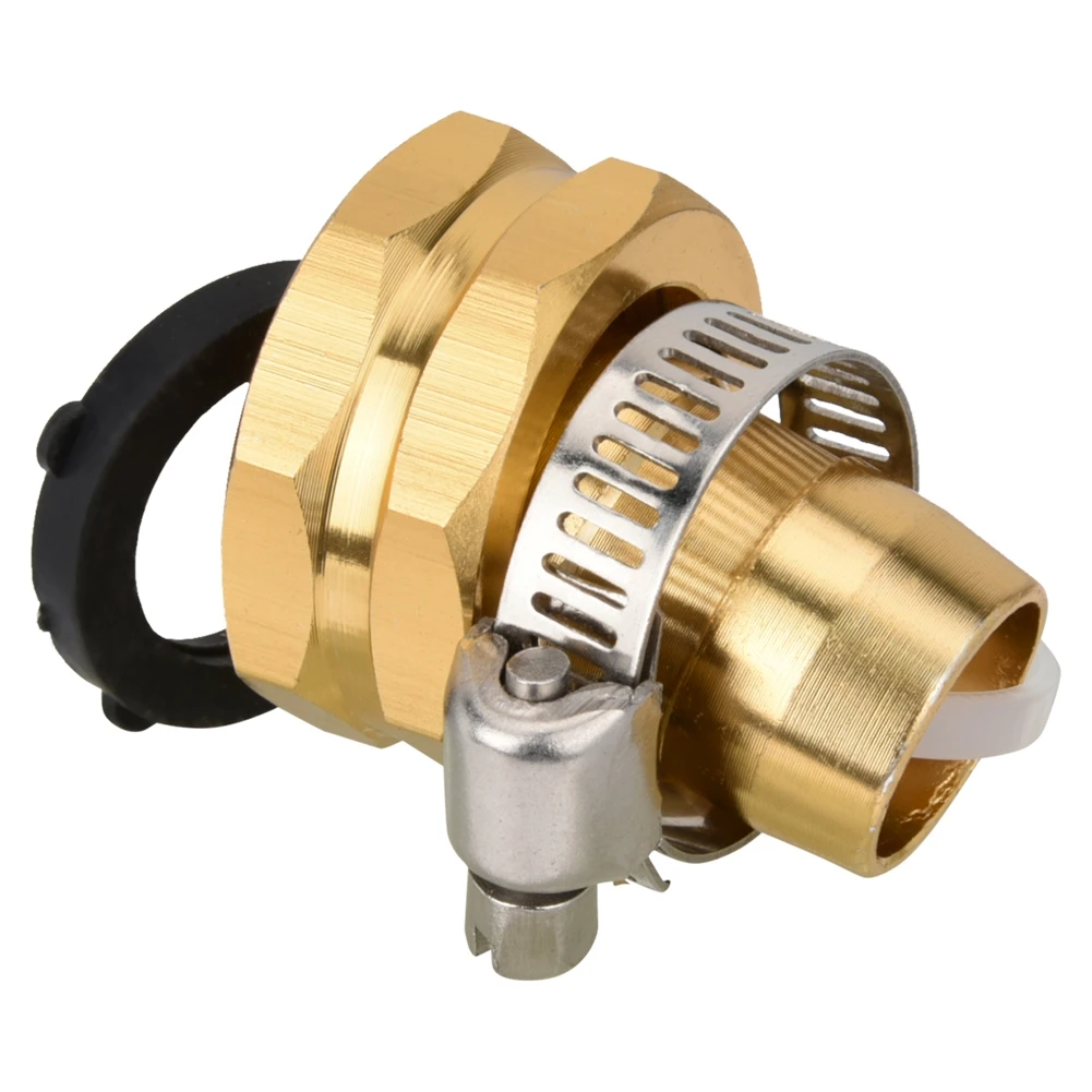 

Garden Hose Quick Connect Set 3/4 Inch Thread Fits Standard Garden Hoses Hoses, Nozzles, And Other Watering Tools
