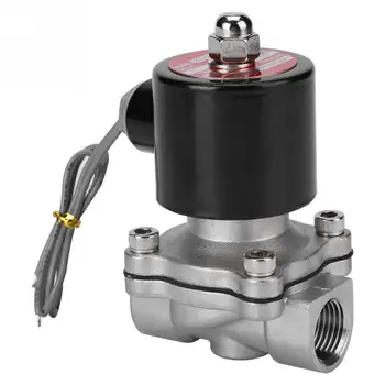 

24V G12 Stainless Steel 304 Normally Electric Solenoid Valve 2 Position 2 Way 10kg Pressure Anticorrosive Solenoid Valve