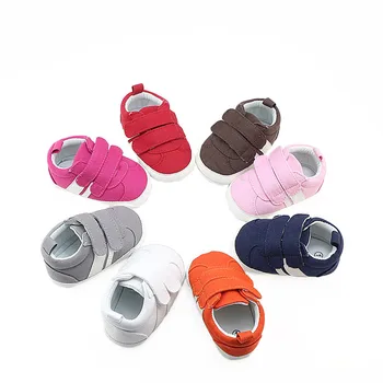 

2019 Rubber Sole Bebe Fashion Sneakers Baby First Walkers Infant Toddler Shoes Boys Girls Casual Shoes