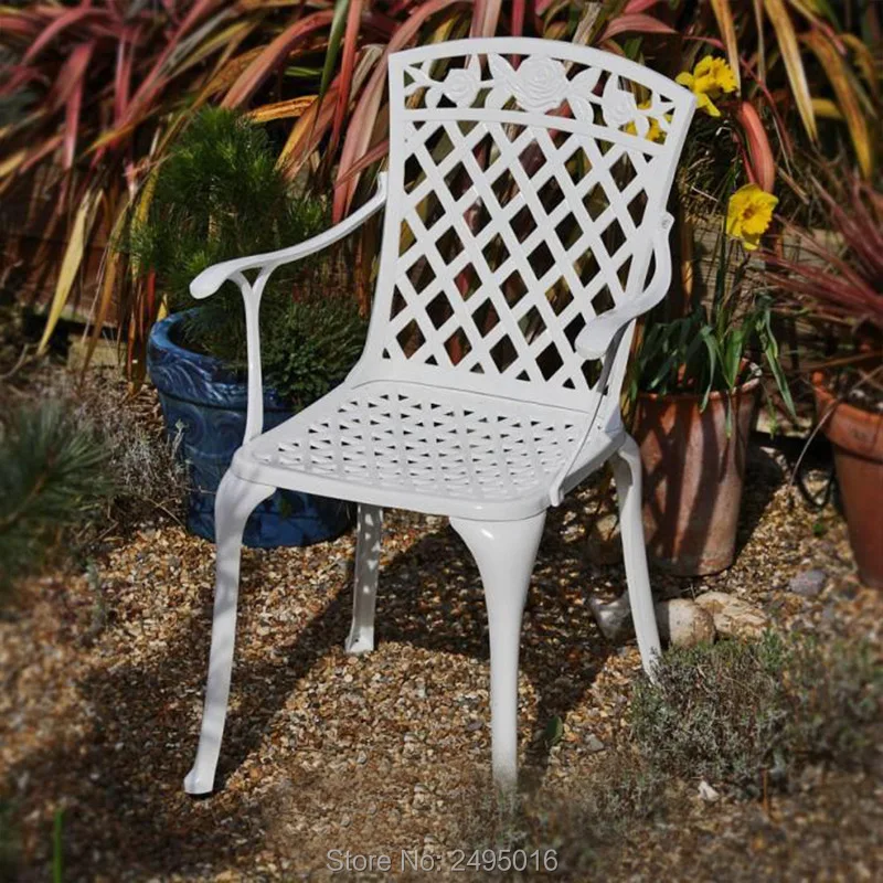 Cast aluminum chairs patio furniture garden furniture Outdoor furniture