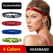

Men and Women fitness Sports sweatband yoga Headband GYM Antiperspire silicone antiskid Headband running hair hand sweating
