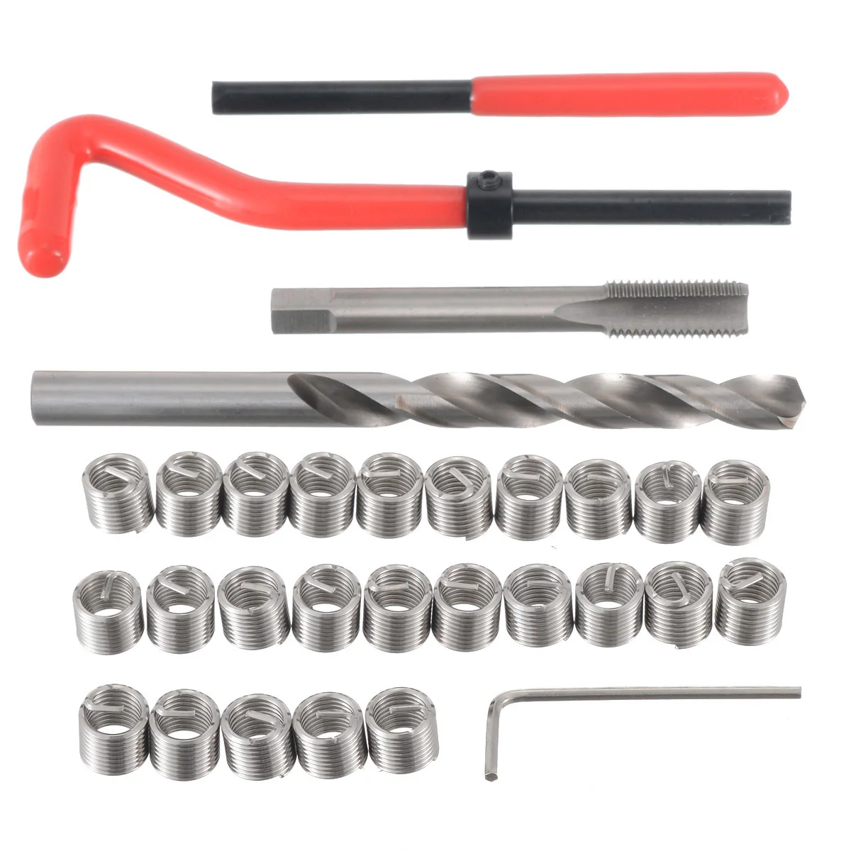 Mayitr 15 шт./компл. Нажмите темы ремонт резак Tool Kit M9 * 1,25*13,5 мм Helicoil совместимый для авто ремонт инструментов Высокое качество