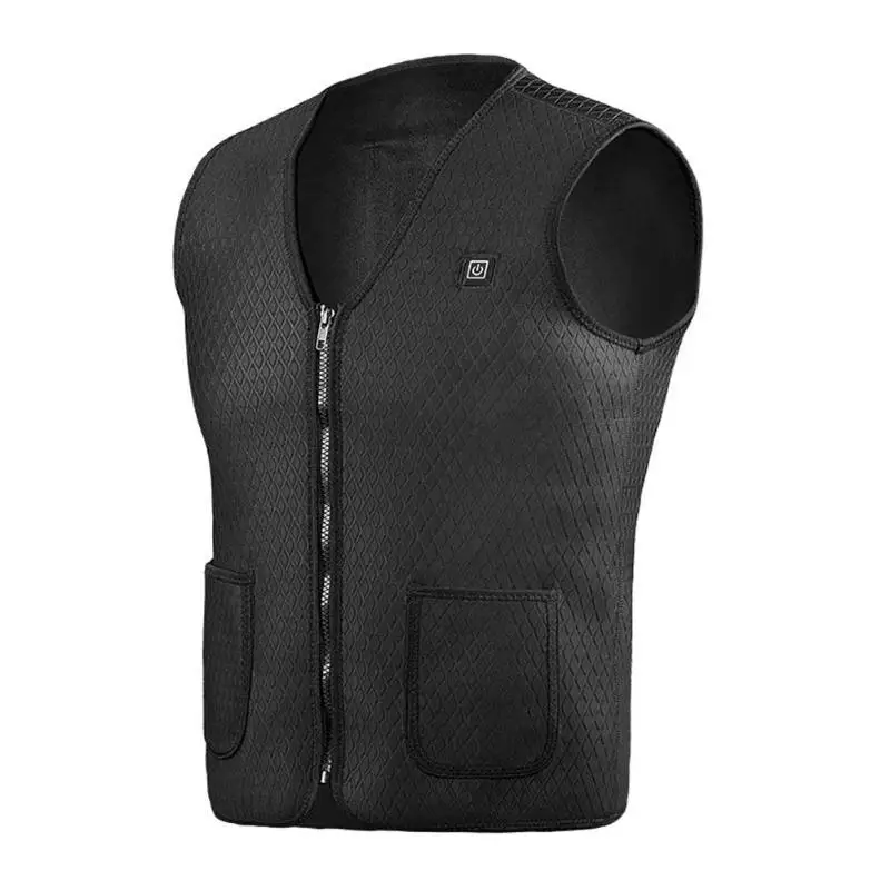 

Usb Heater Hunting Vest Heated Jacket Heating Winter Clothes Men Thermal Outdoor Sleeveless Vest Hiking Climbing Fishing Pesca