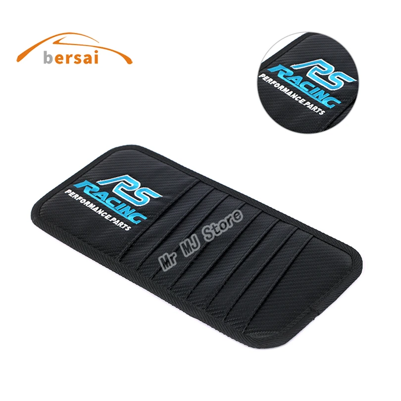 

Sunshade Storage Bag car Sun visor for RS Racing for TOYOTA COROLLA Camry LEVIN Reiz Ford Focus 2 Focus 3 TIERRA RS accessories