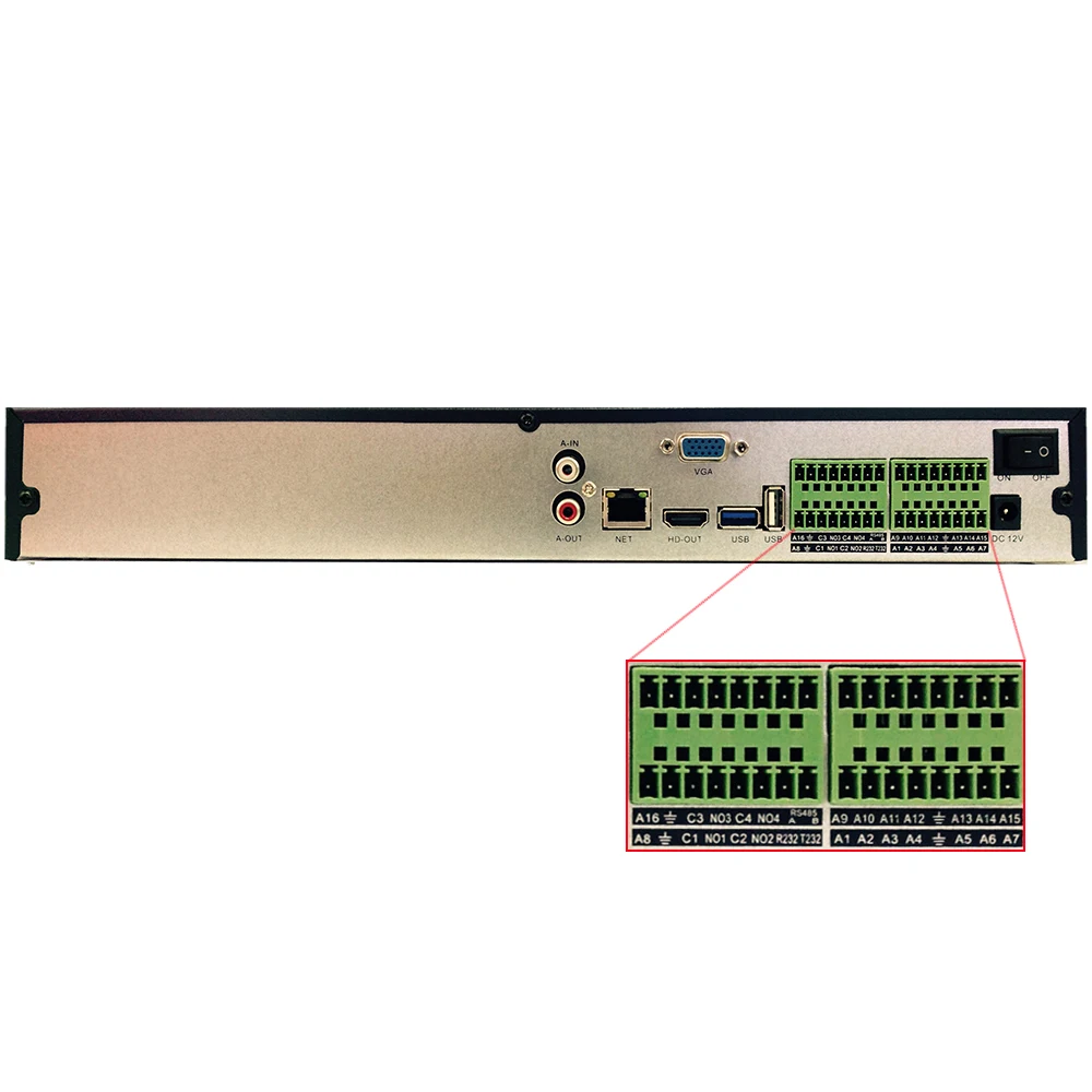H.265 ONVIF HI3535 FULL HD 1080P CCTV NVR 24CH видеорегистратор видеонаблюдения 32CH P2P Cloud 2 SATA/4