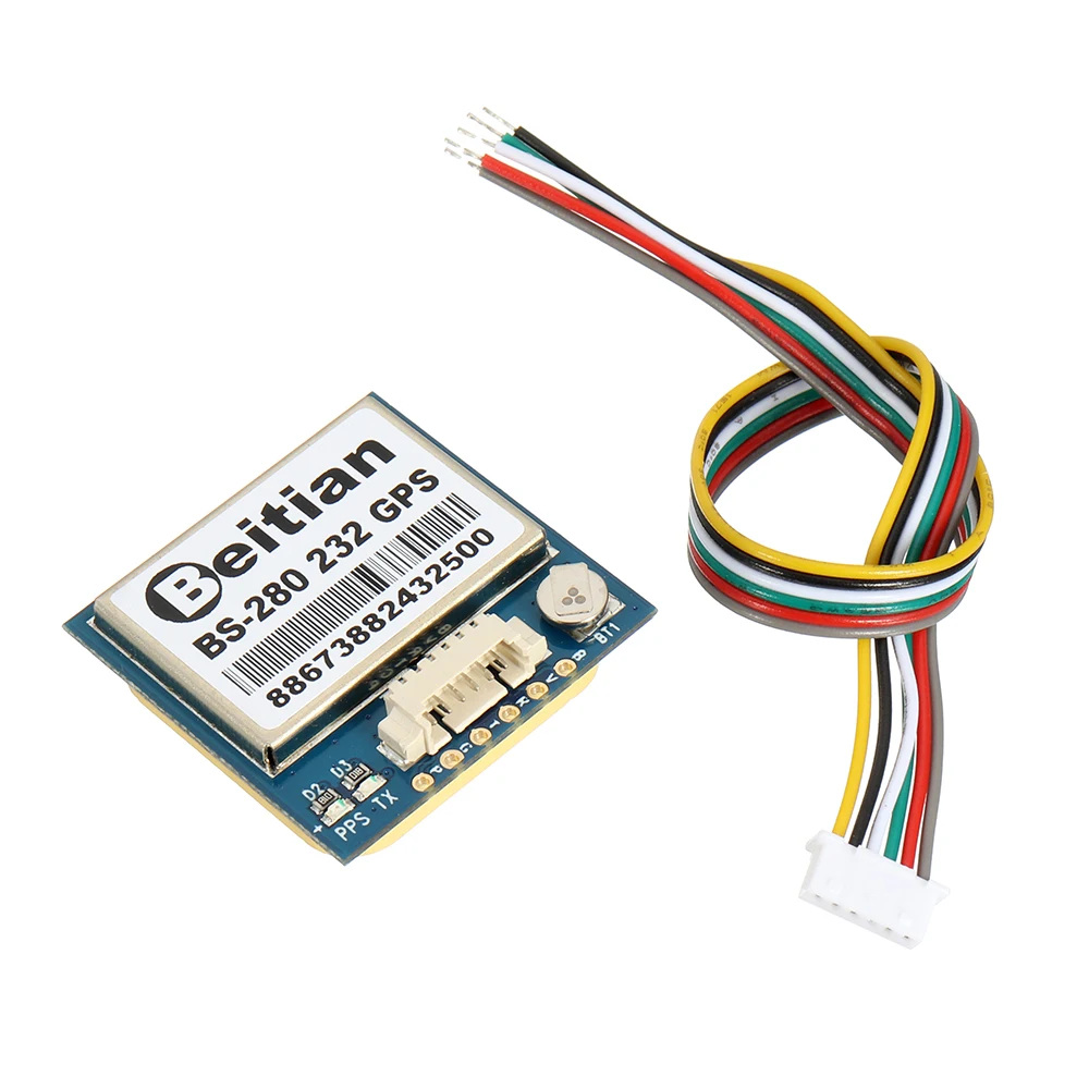 

NEW BS-280 232 GPS Receiver Module 1PPS Timing With Flash + GPS Antenna