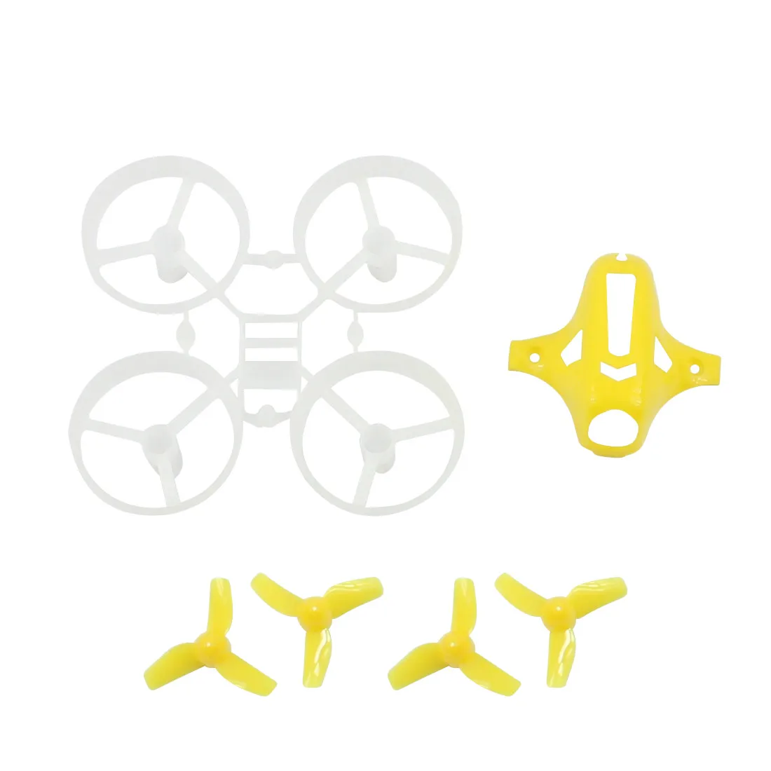 

JMT Doinker 80 Kit DIY Mini Racing Drone 80mm Plastic Frame KIT White/Yellow Options F20025/F20026