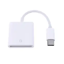 Новый USB3.1 Тип-C USB-C адаптер Typce C до SD Card Reader адаптер для Macbook Планшеты с поддержкой OTG Тип-C разъемы