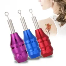 3 цвета 25 мм Картридж для татуировки из алюминиевого сплава с накаткой для татуировки ручка машины инструменты микроблейдинг тату поставки