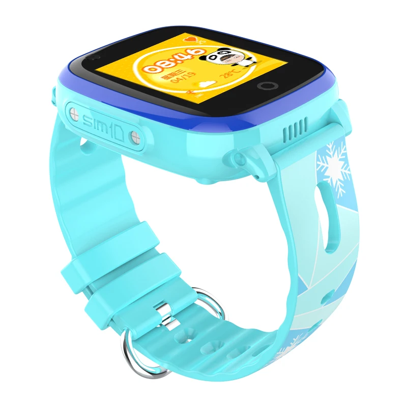 Excelvan DF33 IP67 водонепроницаемые Детские умные часы gps трекер SOS ребенок 4G wifi HD Удаленная камера умные часы совместимые с IOS и Android