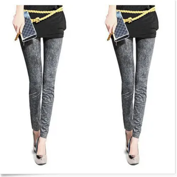 

New Fashion Women Sexy Jean Skinny Jeggings Stretchy Slim Leggings Skinny Pants Ladies Jeans