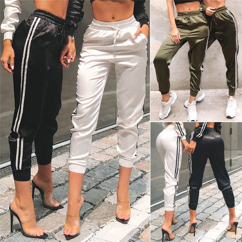 drawstring waist gym leggings