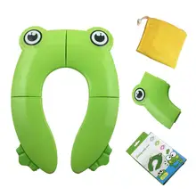Детский складной туалет коврик PP экологичный нескользящий Силиконовый коврик для путешествий портативный многоразовый писуар приучение к горшку сиденье