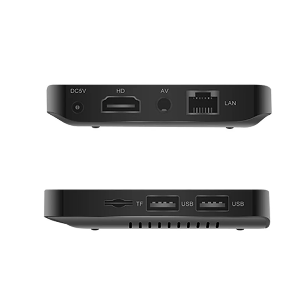 AX7 Android Smart TV BOX 2 Гб 16 Amlogic S905W Quad AndroidTV 7 1 4K 4G WIFI HD медиаплеер Поддержка голосового
