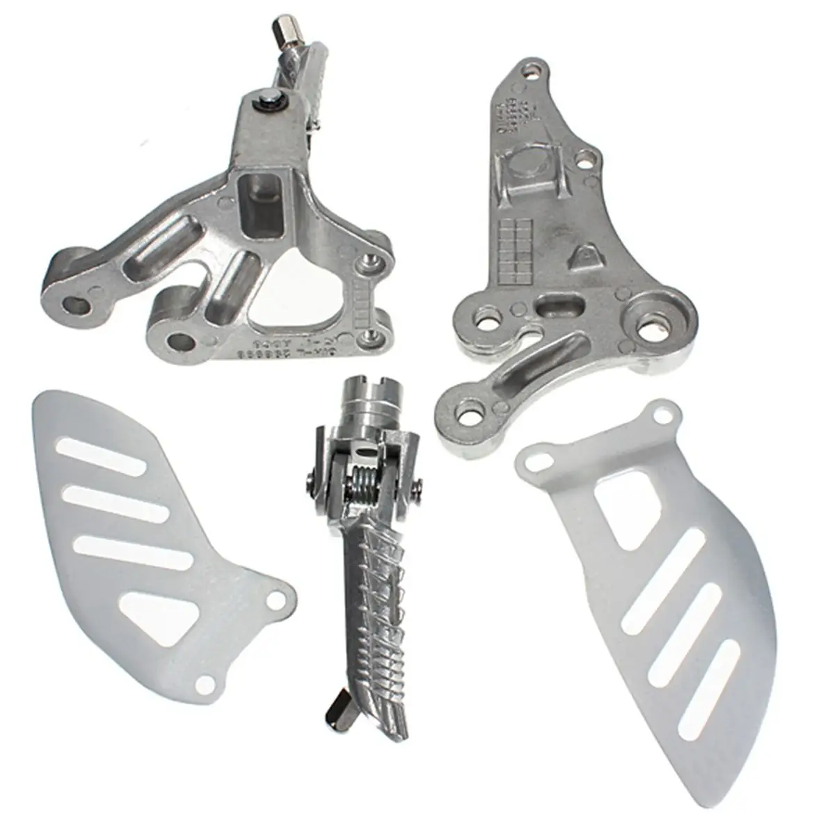 Передняя левая правая подставка для ног Suzuki GSXR 600/750 2006 2007 2008 2009 2010|Подставки под