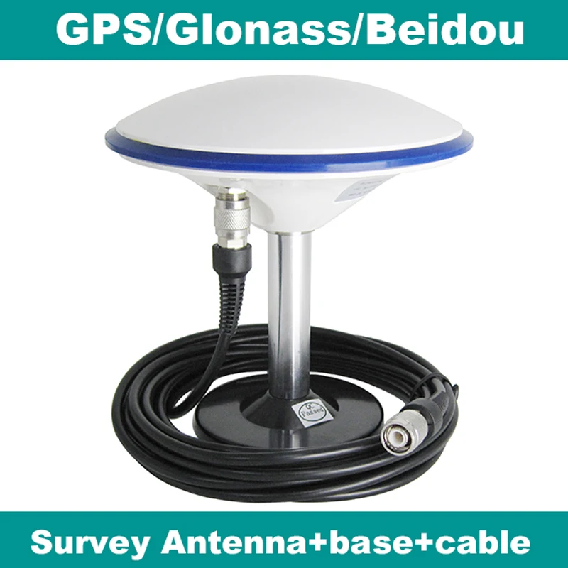 HG GOYH7151 антенна GNSS для съемки GPS/Glonass/Beidou приемника RTK магнитное основание кабель 5m