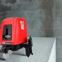 A8826D 360 градусов самонивелирующийся портативный мини Крест Красный лазерный нивелир метр 2 линии 1 точка 635nm выравнивающий инструмент