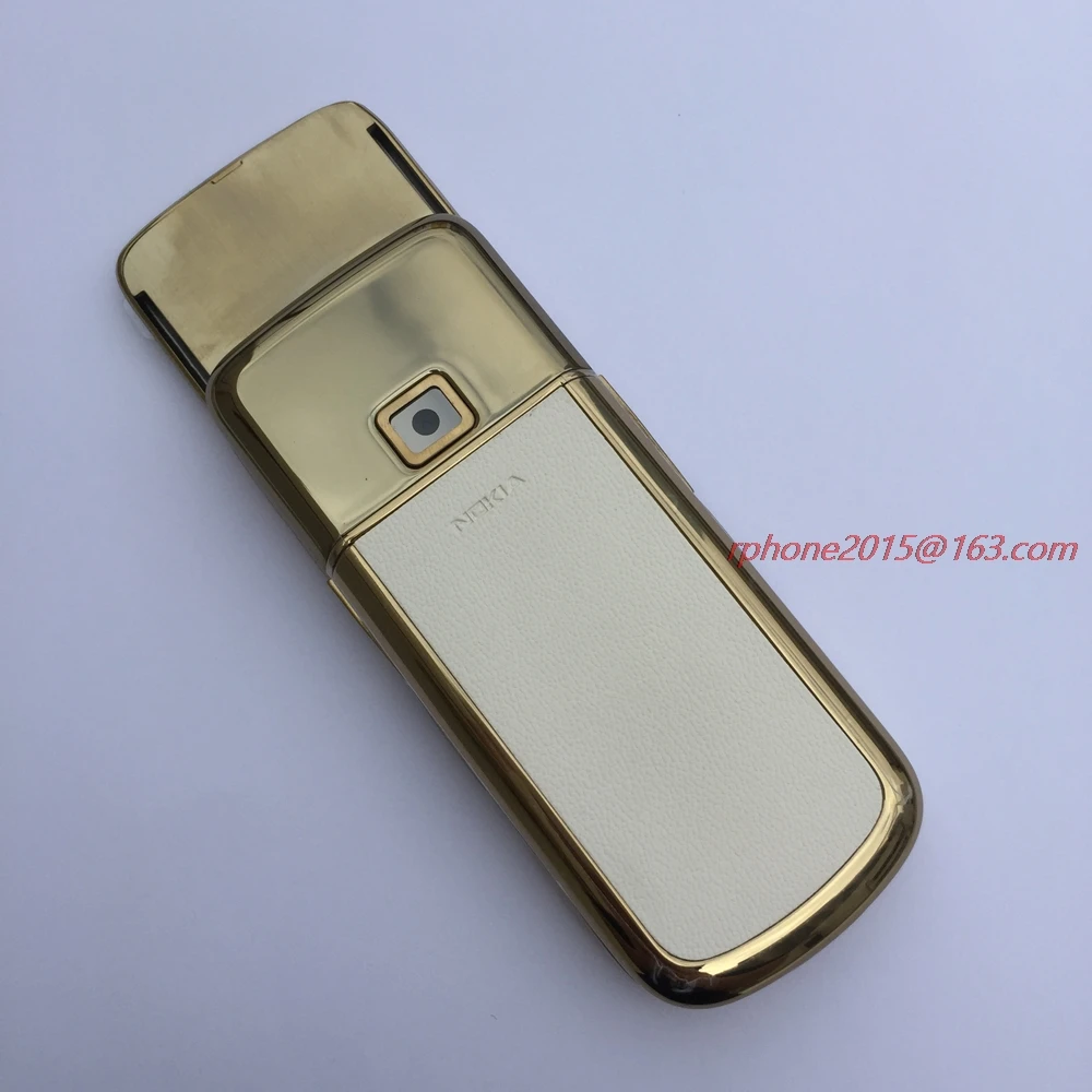 Отремонтированный мобильный телефон NOKIA 8800 Gold Arte 4 Гб rom 8800GA 4 ГБ версия GSM разблокированная и русская клавиатура