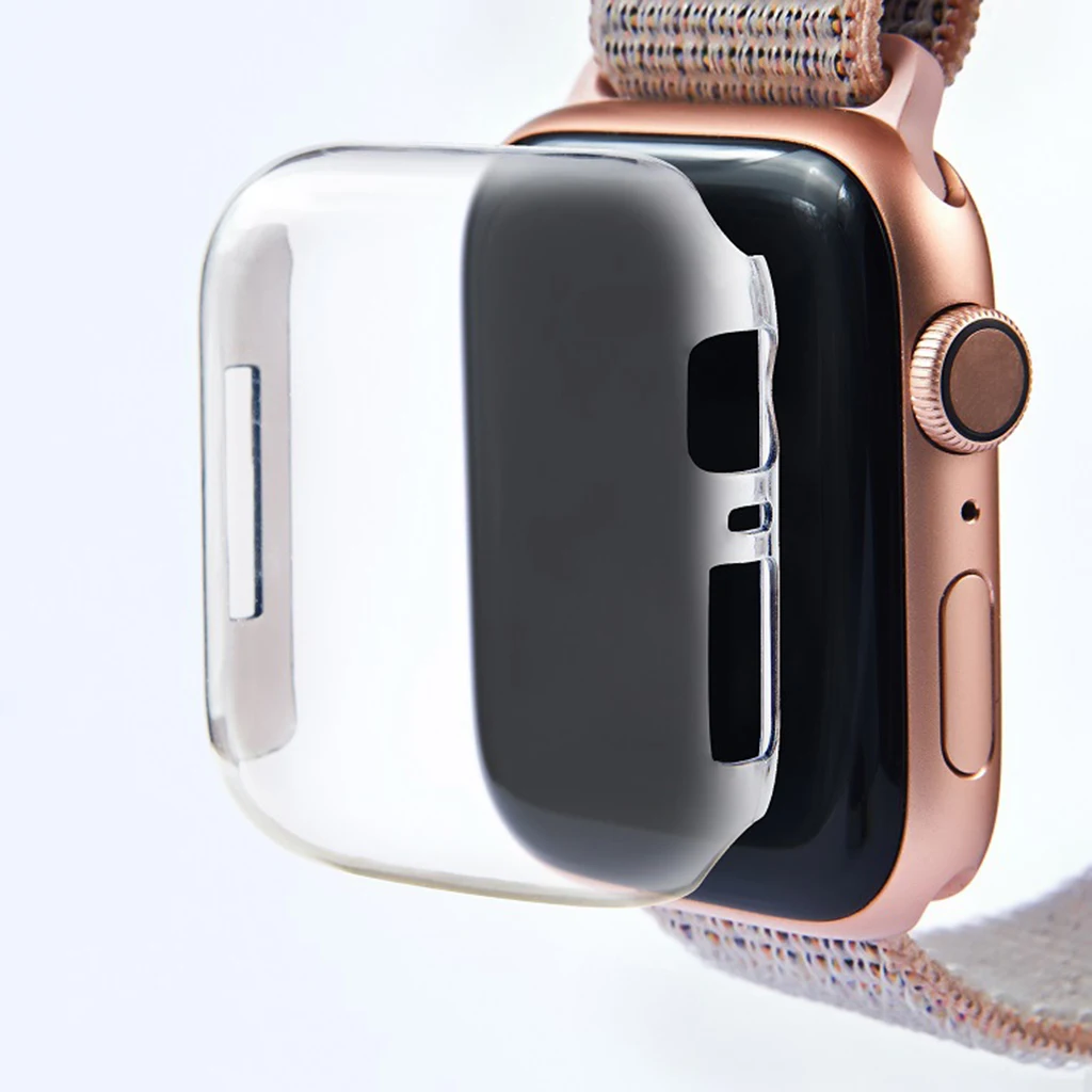 

Case Screen Protector, Watch Protective Case Clear Ultra-Thin Cover for Apple Watch Series 4 (40mm)