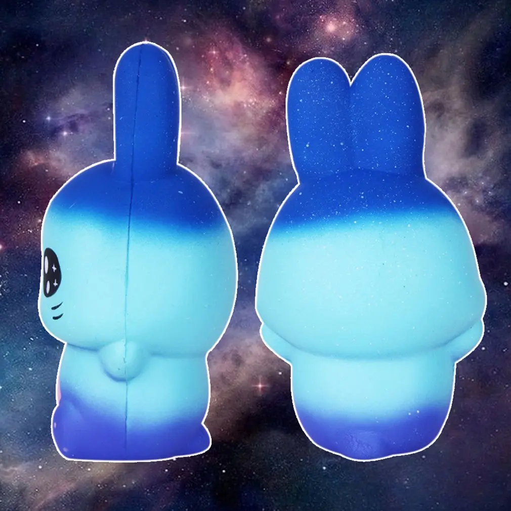 Новый Кролик медленный отскок Squishy игрушка PU моделирование хлеб сжал
