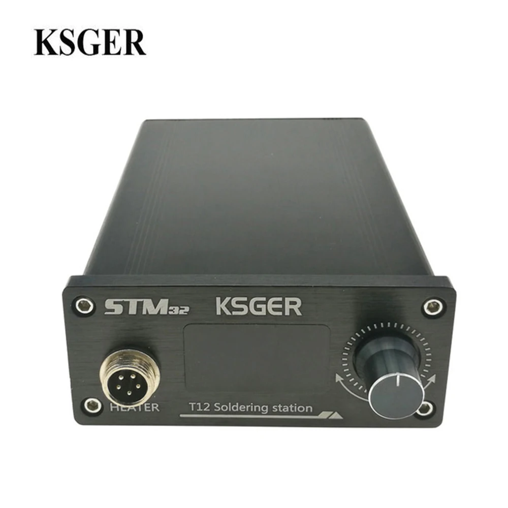 

KSGER V2.01 STM32 OLED T12 Digital Soldering Station Temperature Controller Soldering Station Soldering Iron Soldering Tool New