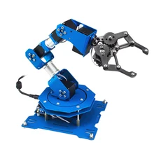 Bluetooth/ручка/палка/приложение управление LOBOT 6DOF царапина металла RC рука робота и сервоприводы для детей подарок для детей игрушки для взрослых