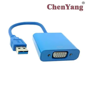 

Zihan VGA External Video Graphic Card Display to USB 3.0 Cable Adapter for Win 7 8 XP