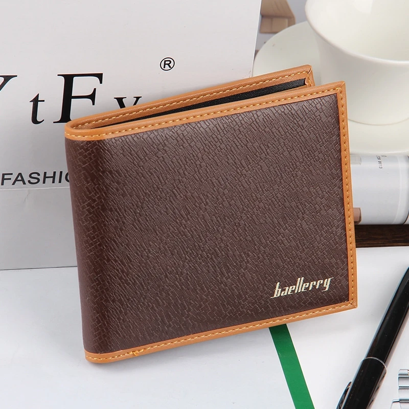

Men's Wallet Short Section Korean Version Wallet Cross-Section Vertical Wallet